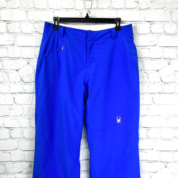 🚫SOLD! |•SPYDER•| Cobalt Blue Snowboard/Ski/Snow Pants 3M Thinsulate™ Insulated - Picture 2 of 16